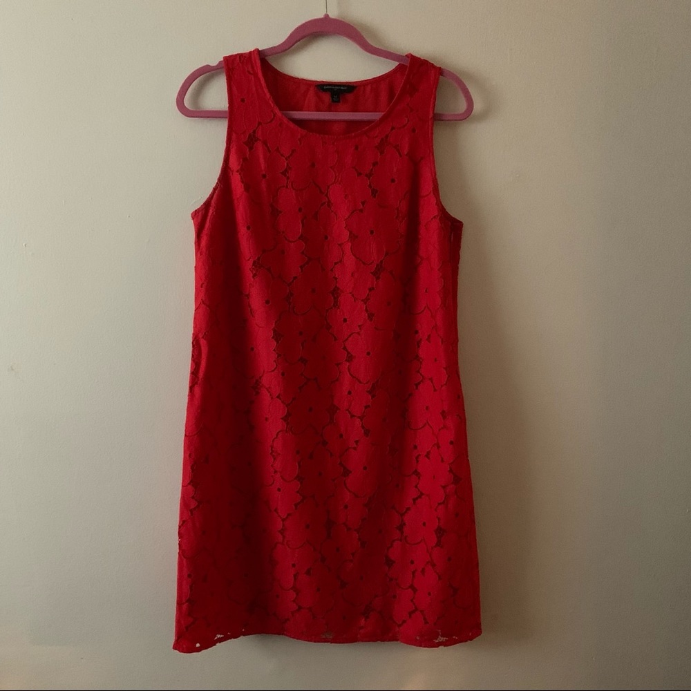 Banana Republic red dress Size 12
